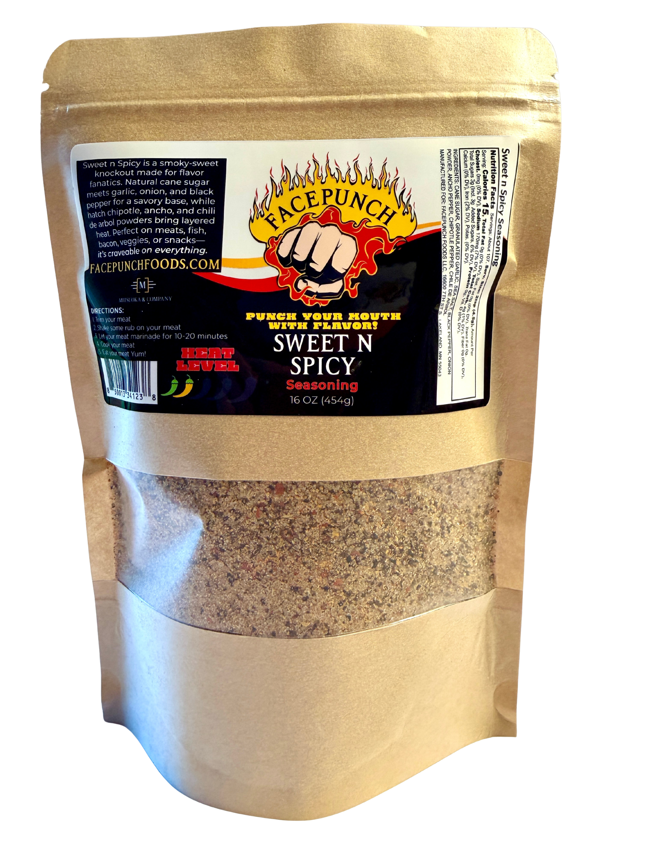6 Pepper Seasoning- 12oz bulk bag — Facepunch Foods
